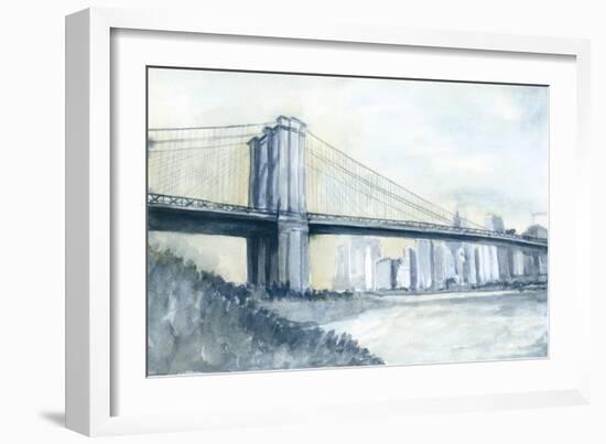 City Bridge I-Megan Meagher-Framed Art Print