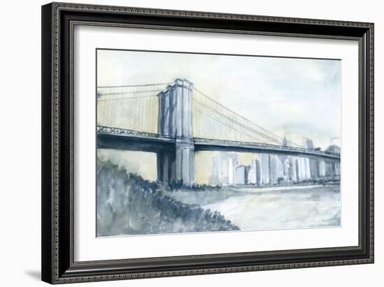 City Bridge I-Megan Meagher-Framed Art Print