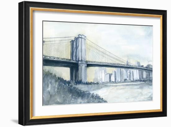 City Bridge I-Megan Meagher-Framed Art Print