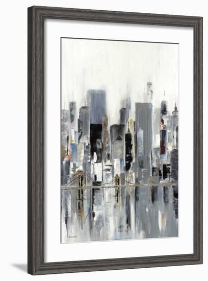 City Bridge-Aziz Kadmiri-Framed Giclee Print