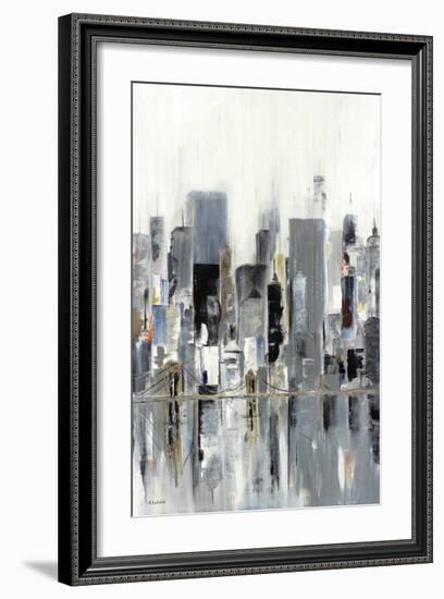 City Bridge-Aziz Kadmiri-Framed Giclee Print