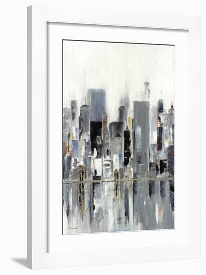 City Bridge-Aziz Kadmiri-Framed Giclee Print