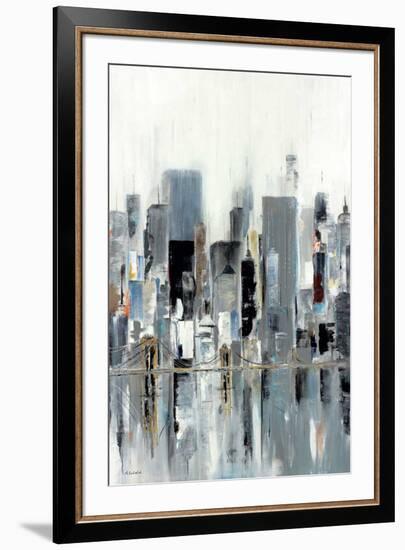 City Bridge-Aziz Kadmiri-Framed Art Print
