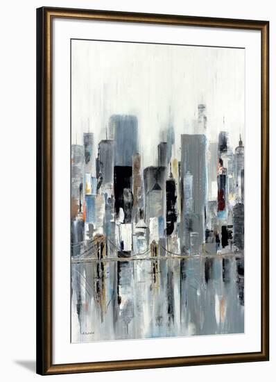 City Bridge-Aziz Kadmiri-Framed Art Print