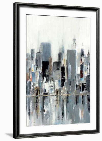 City Bridge-Aziz Kadmiri-Framed Art Print