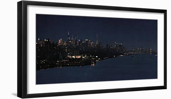 City by Night-Pete Kelly-Framed Giclee Print