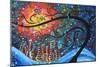 City By The Sea-Megan Aroon Duncanson-Mounted Art Print