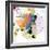 City Center 1-Jan Weiss-Framed Premium Giclee Print