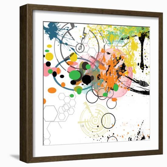 City Center 2-Jan Weiss-Framed Premium Giclee Print