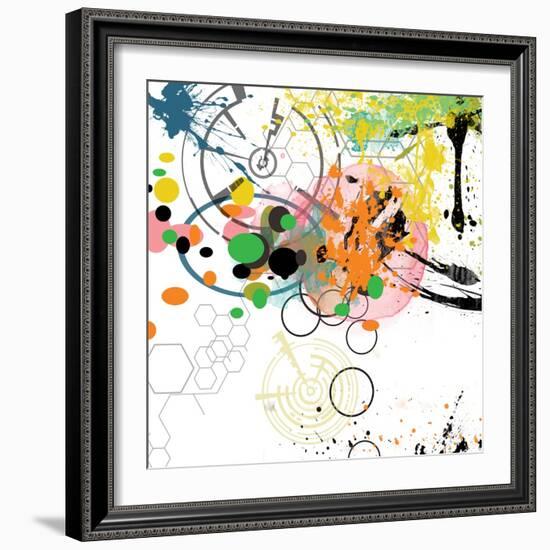 City Center 2-Jan Weiss-Framed Premium Giclee Print