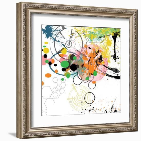 City Center 2-Jan Weiss-Framed Art Print