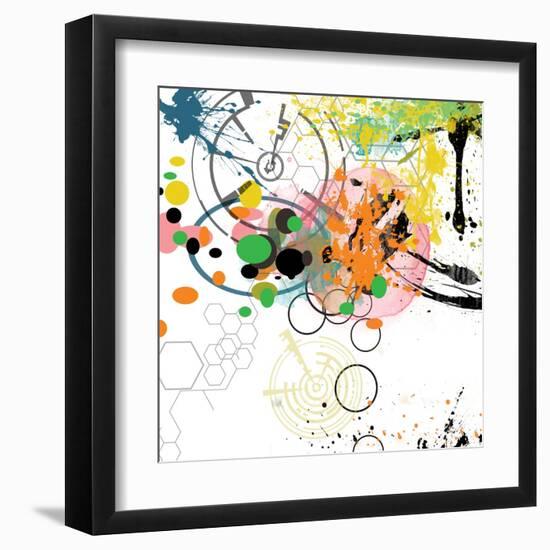 City Center 2-Jan Weiss-Framed Art Print