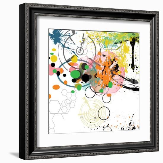 City Center 2-Jan Weiss-Framed Art Print