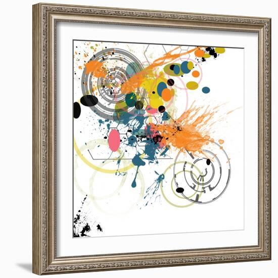 City Center 3-Jan Weiss-Framed Art Print