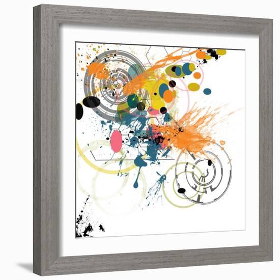 City Center 3-Jan Weiss-Framed Art Print