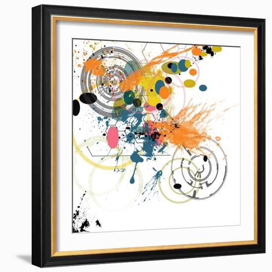 City Center 3-Jan Weiss-Framed Art Print