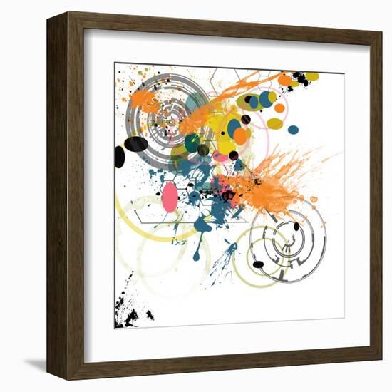 City Center 3-Jan Weiss-Framed Art Print