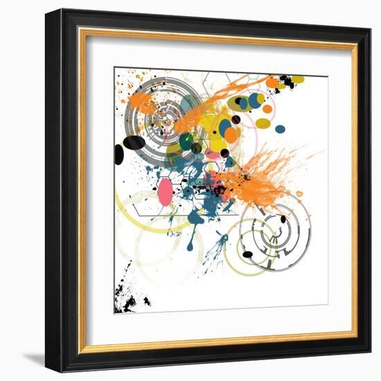 City Center 3-Jan Weiss-Framed Art Print