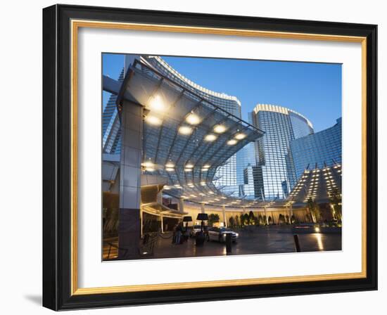 City Center at Dawn, Las Vegas, Nevada, Usa-Walter Bibikow-Framed Photographic Print