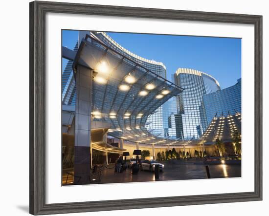 City Center at Dawn, Las Vegas, Nevada, Usa-Walter Bibikow-Framed Photographic Print