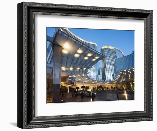 City Center at Dawn, Las Vegas, Nevada, Usa-Walter Bibikow-Framed Photographic Print