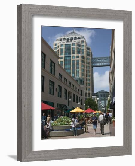 City Center Pedestrian Zone, Downtown Oakland, California-Walter Bibikow-Framed Photographic Print