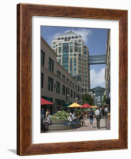 City Center Pedestrian Zone, Downtown Oakland, California-Walter Bibikow-Framed Photographic Print