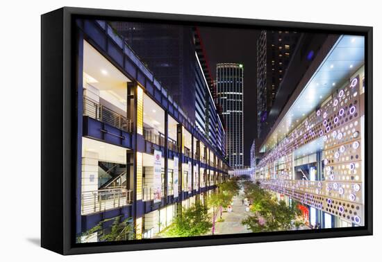 City Center, Taipei, Taiwan, Asia-Christian Kober-Framed Premier Image Canvas