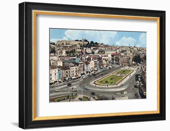 'City Centre, Bristol', c1940s-Unknown-Framed Photographic Print