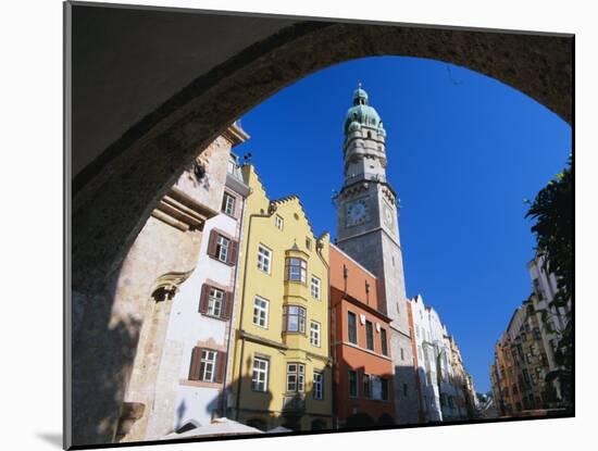 City Centre, Innsbruck, Tirol (Tyrol), Austria, Europe-Gavin Hellier-Mounted Photographic Print