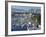 City Centre Seen Across Marina in Granville Basin, Vancouver, British Columbia, Canada-Anthony Waltham-Framed Photographic Print