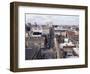 City Centre Skyline, Glasgow, Scotland, United Kingdom-Yadid Levy-Framed Photographic Print