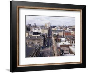 City Centre Skyline, Glasgow, Scotland, United Kingdom-Yadid Levy-Framed Photographic Print