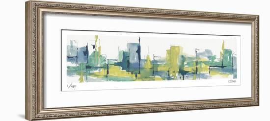 City Citron-Chris Paschke-Framed Limited Edition