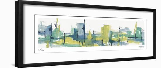 City Citron-Chris Paschke-Framed Limited Edition