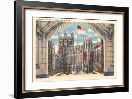 City College, New York City-null-Framed Art Print