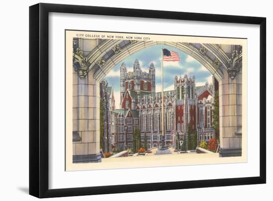 City College, New York City-null-Framed Art Print