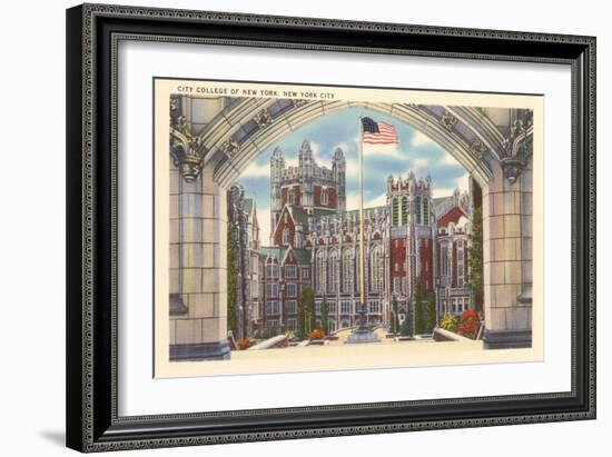 City College, New York City-null-Framed Art Print