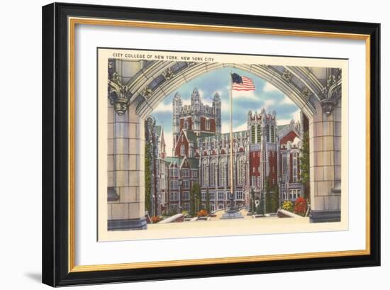 City College, New York City-null-Framed Art Print