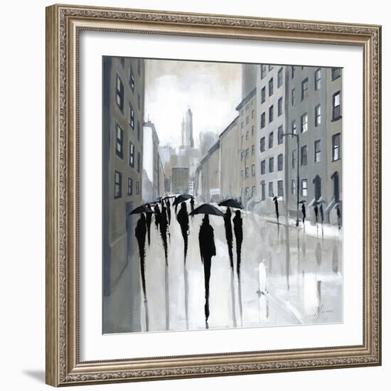 City Commute-Shawn Mackey-Framed Giclee Print