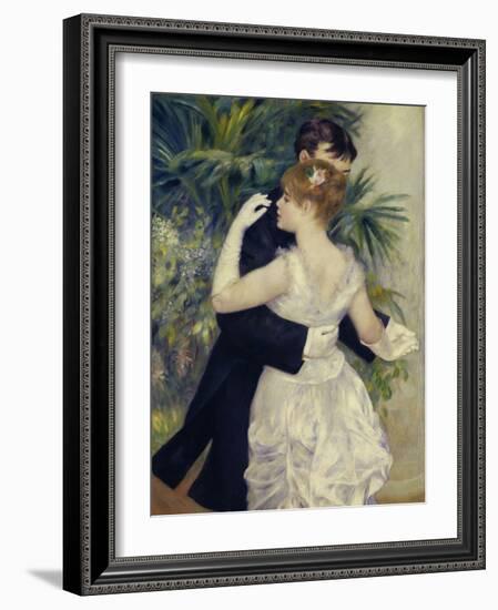 City Dance, c.1883-Pierre-Auguste Renoir-Framed Giclee Print