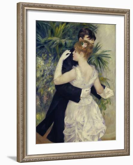 City Dance, c.1883-Pierre-Auguste Renoir-Framed Giclee Print