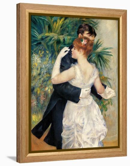 City Dance-Pierre-Auguste Renoir-Framed Premier Image Canvas