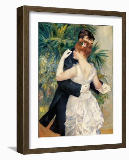 City Dance-Pierre-Auguste Renoir-Framed Premium Giclee Print