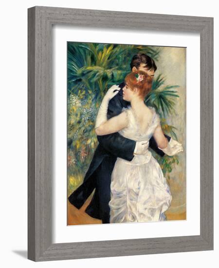 City Dance-Pierre-Auguste Renoir-Framed Giclee Print