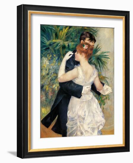 City Dance-Pierre-Auguste Renoir-Framed Giclee Print