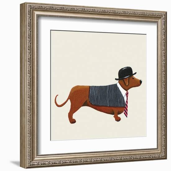 City Dog I-Kate Mawdsley-Framed Giclee Print