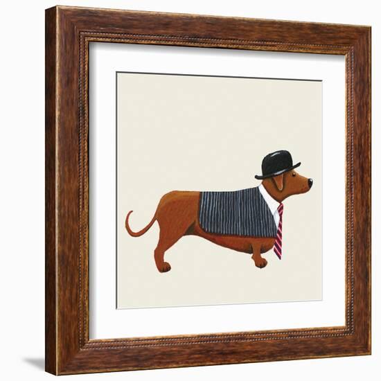 City Dog I-Kate Mawdsley-Framed Giclee Print