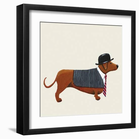 City Dog I-Kate Mawdsley-Framed Giclee Print