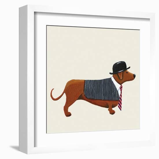 City Dog I-Kate Mawdsley-Framed Giclee Print